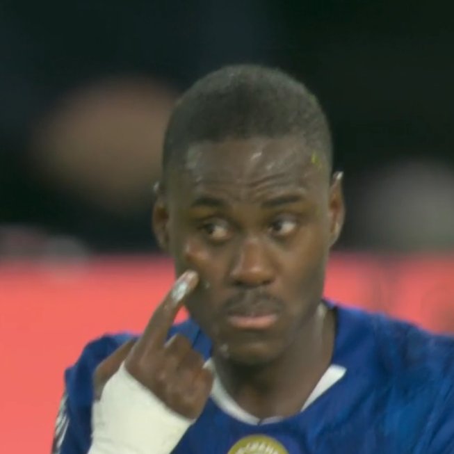 Anthony Taylor gave just a yellow card on this tackle on Chalobah btw 

Mourinho didn't lie about PGMOL hate for Chelsea! 
#CHEARS