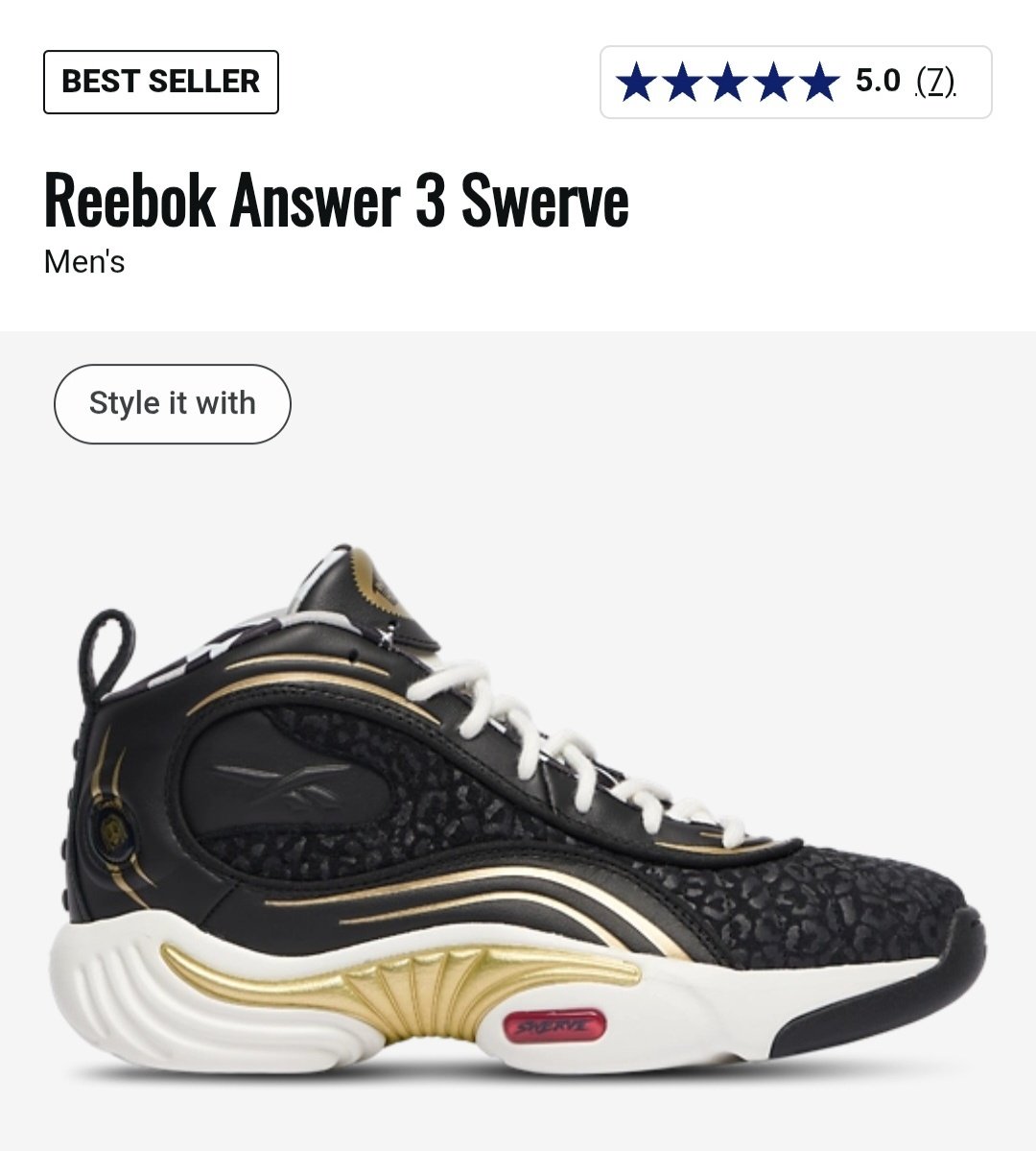 MediaSwerve's tweet image. @champssports is doing up to 70%  today! Get the exclusive Reebok Answer 3 Swerve&apos;s for you or someone in your life before they sell out! (Limited sizes available!) #WhoseHouse 👟