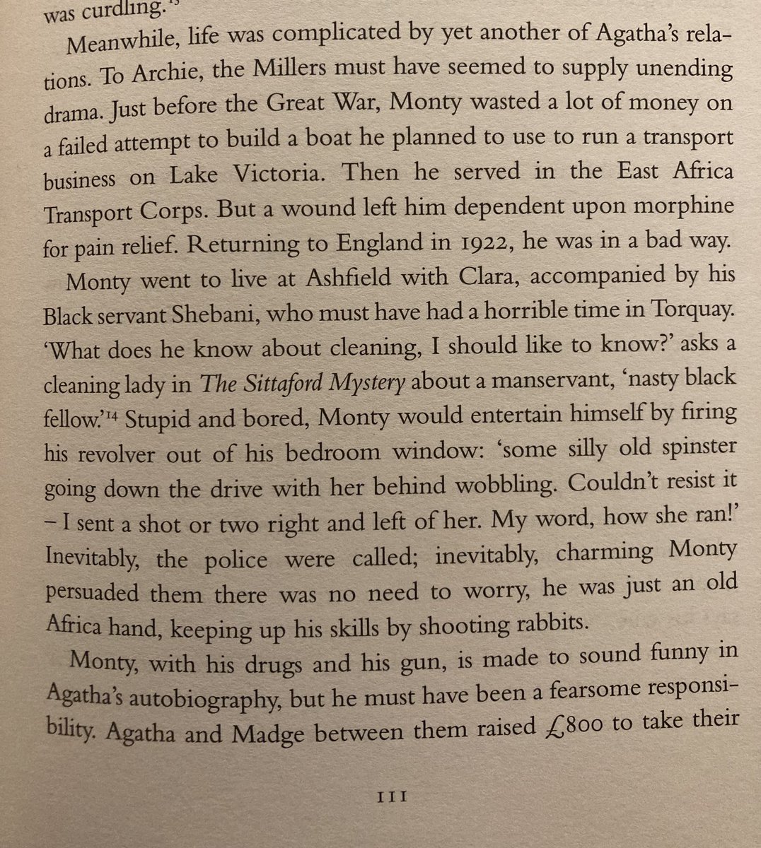 FlashForFreedom's tweet image. Agatha Christie‘a brother Monty - such a chap.