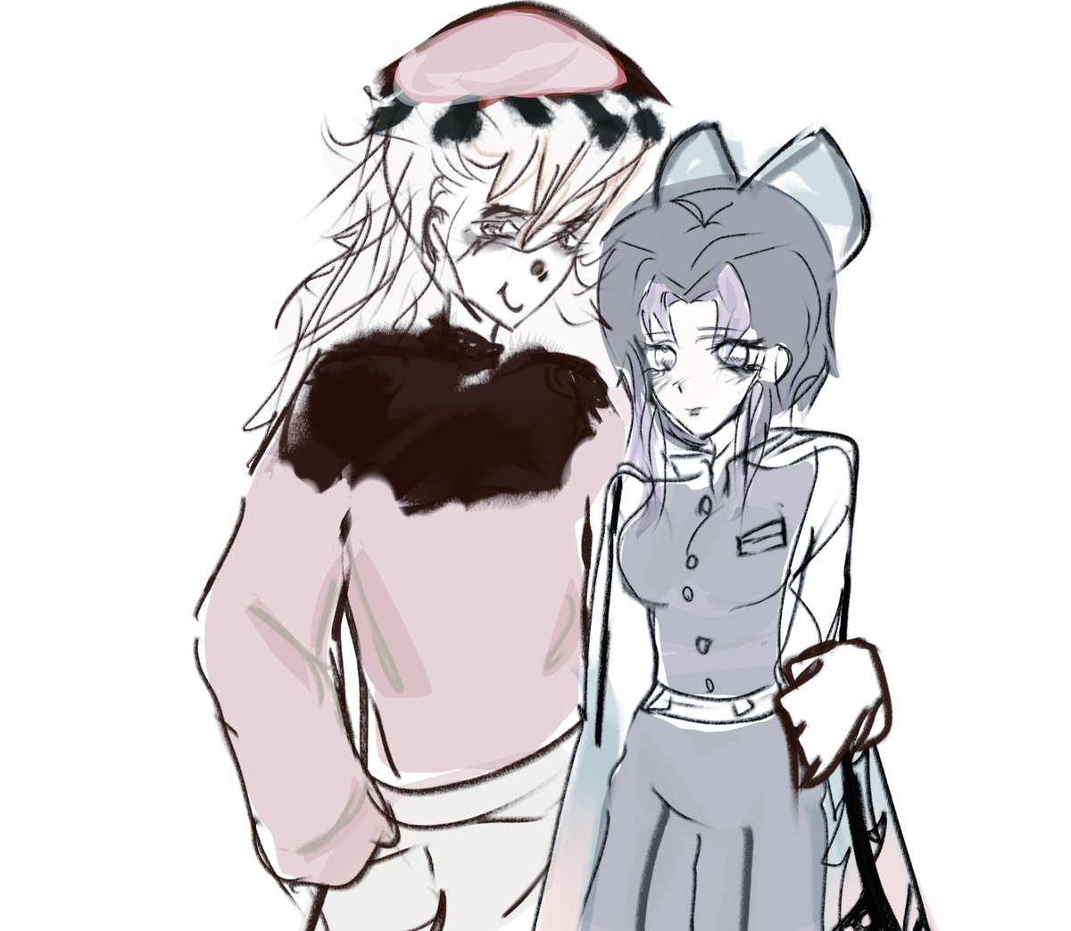 Up3cc's tweet image. phew,don't take it seriously⭐

a little bit of Demon Slayer Blade✌🏼
#shinobukocho #Shinobu #DemonSlayerKimetsuNoYaiba #Douma