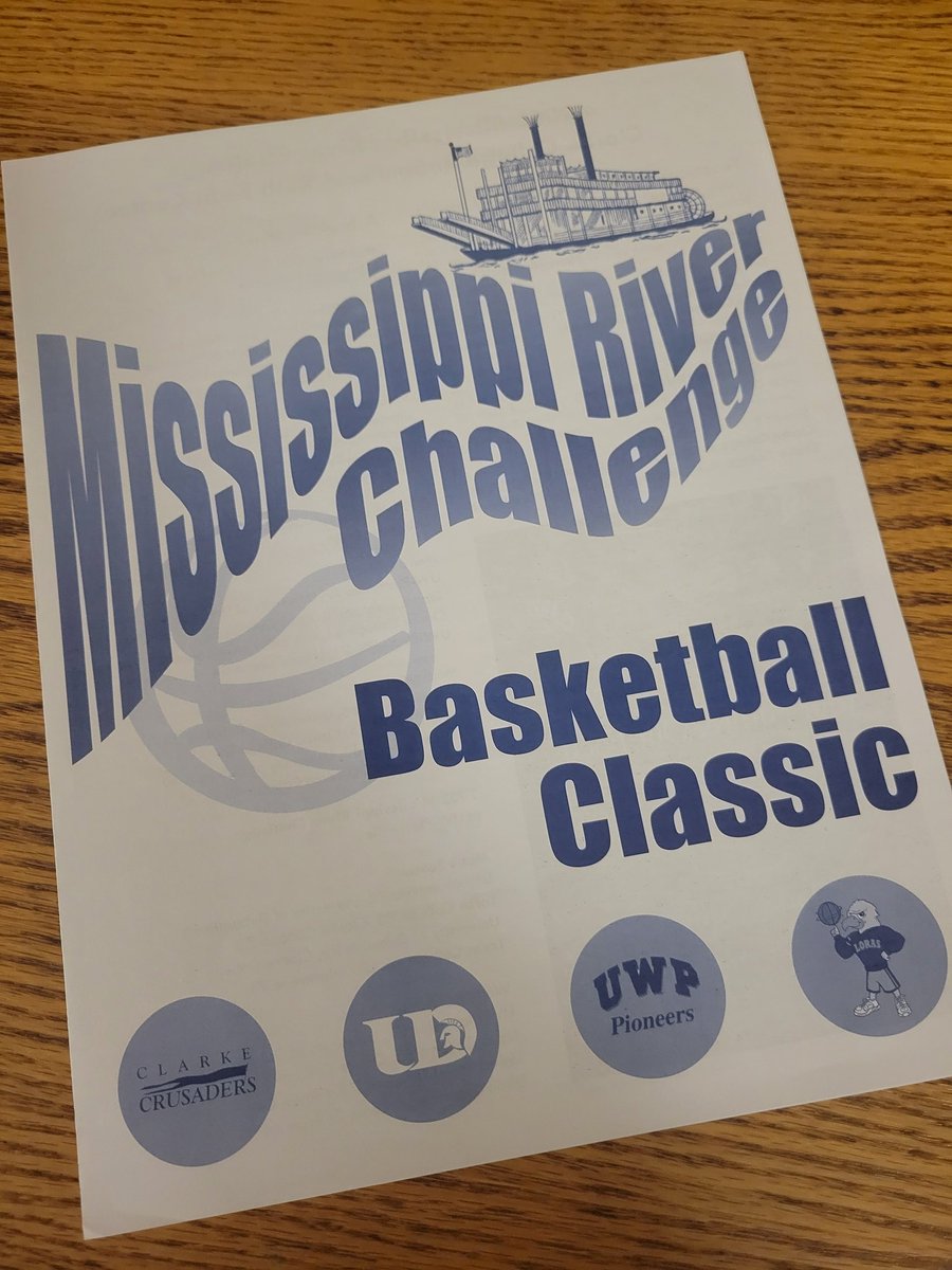 CUbookWBB's tweet photo. Clarke WBB got neutral site wins against Loras and UD in different seasons during the Mississippi River Challenge. Clarke had an overall 2-6 record in the event held over a 4-year span, those wins are the most recent over the cross-town rivals. https://t.co/q1L0i3yPe0