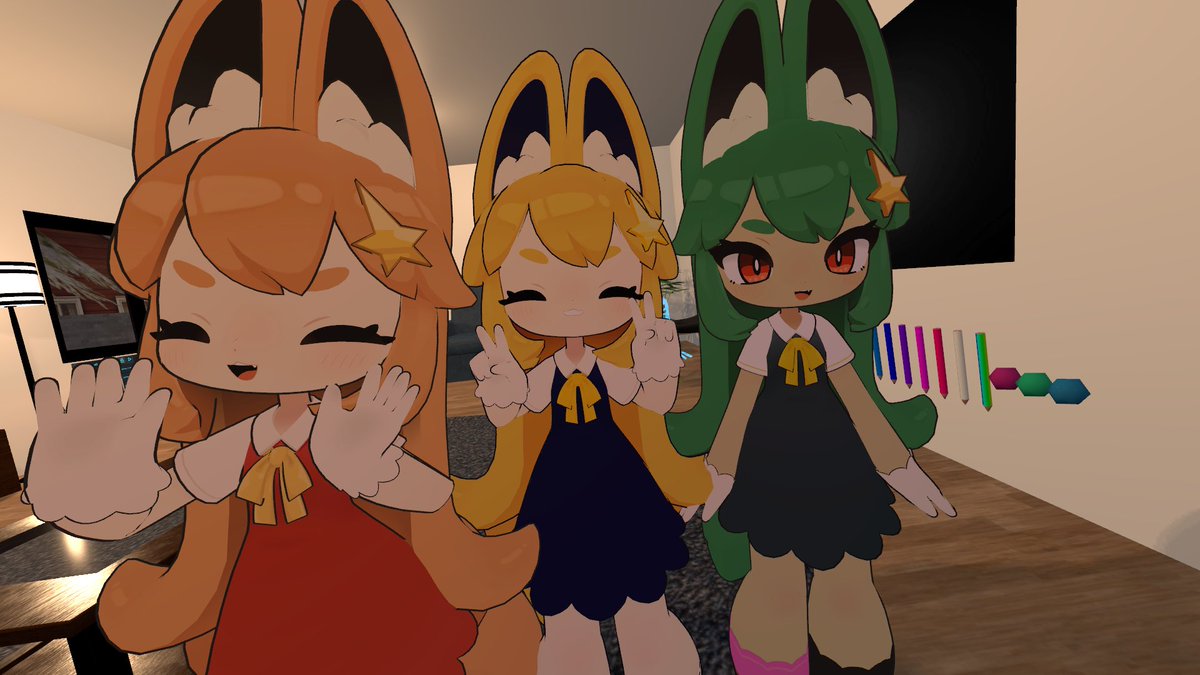 ツミちゃん様オーダーページ AKIちゃんいっぱい撮った #VRChat #PEPAKO3D
