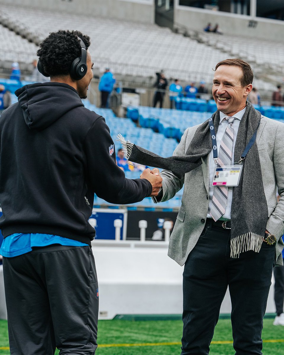 Panthers's tweet image. Bryce X Brees