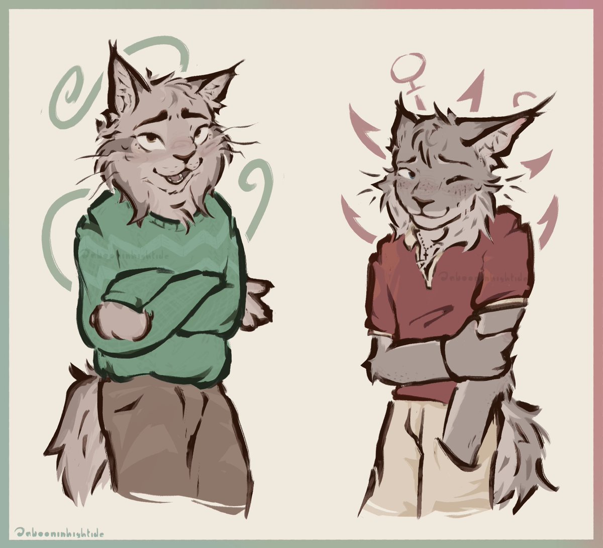 abooninhightide's tweet image. emotionally disturbed lynxes
#zootopia #pawbert #echovn