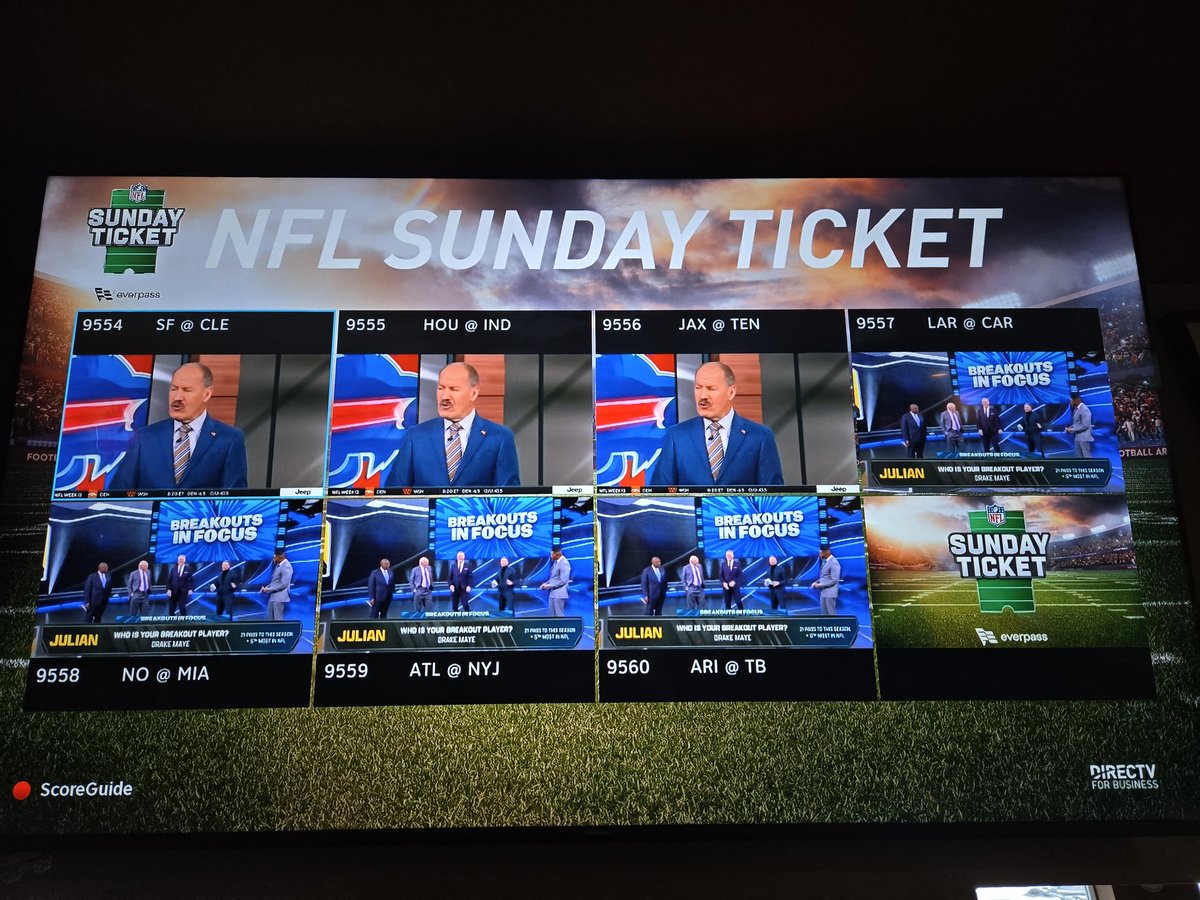 LeanderBeer's tweet image. SundayTicket