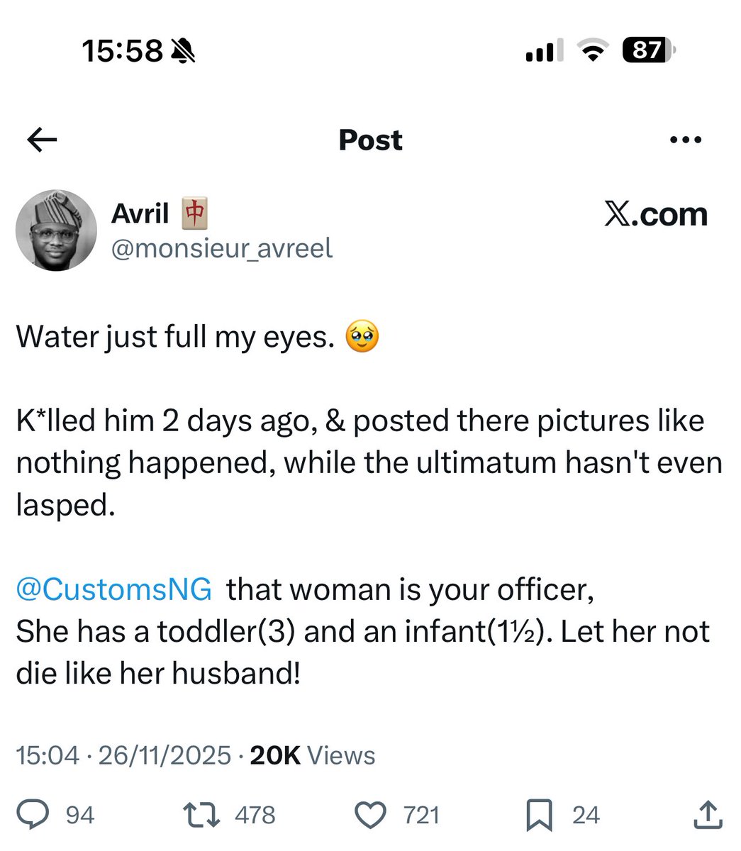 OurFavOnlineDoc's tweet image. Today is Sunday.

Please take one minute to say a prayer and to lend your voice to the wife of this christian pastor. 

They were both kidnapped 30days ago,
Her husband was slaughtered already by the barbaric Islamist terrorists. She is still in captivity. She has two little…