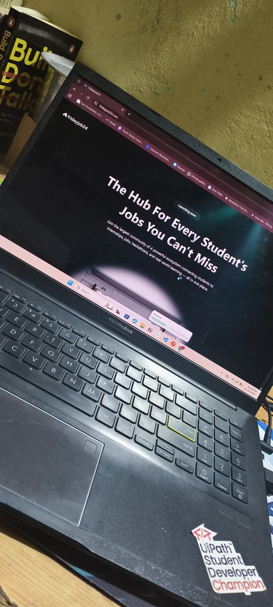 sujalbagavan's tweet image. fridayjob24.com
Launched our CTA today for a decentralised job portal. No third-party apps - only official job listings. Created a small WhatsApp group and got our first 10 users in just 5 minutes
#agileafterwork #buildinpublic #jobs #fridayjob24