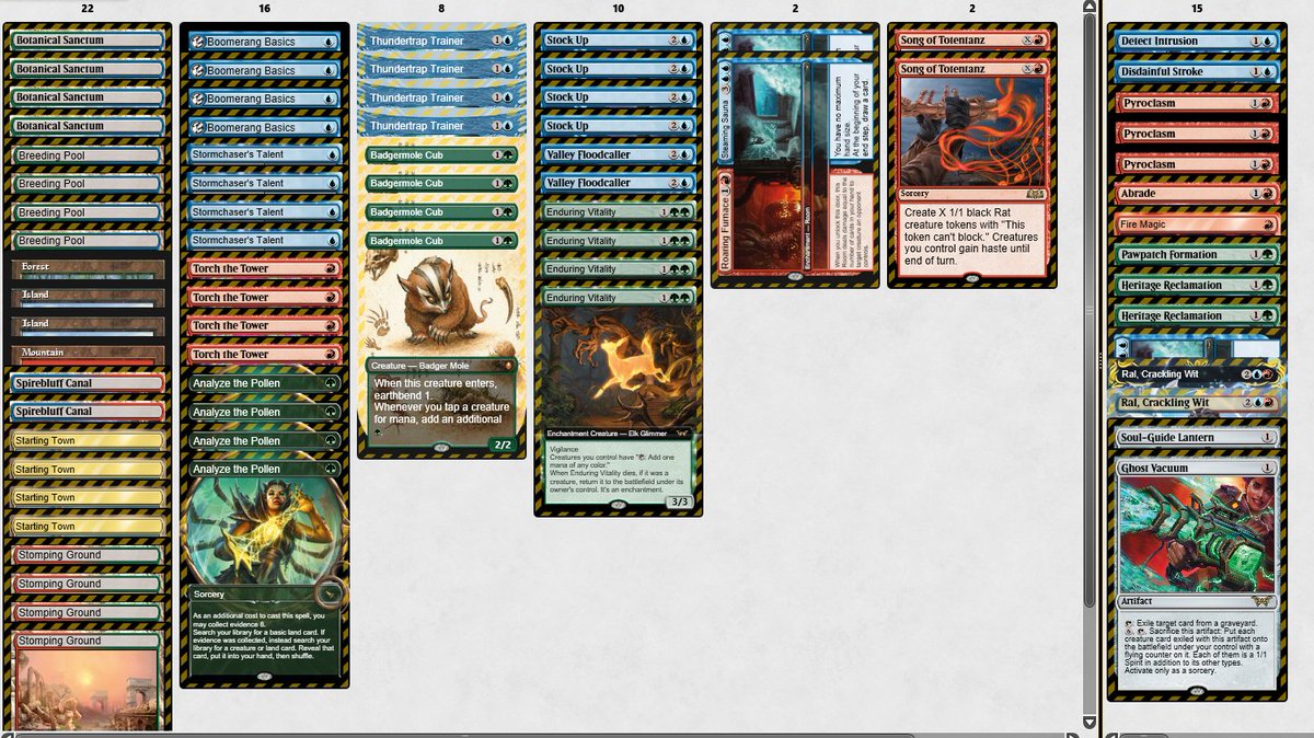 OafMcNamara's tweet image. 5-0 w/ Temur Otters featuring badgermole cub 

The deck felt better than it's ever been, looking forward to working on it. Cub was absurd alongside enduring vitality 

free sb guide available on Metafy, link below---&amp;gt;