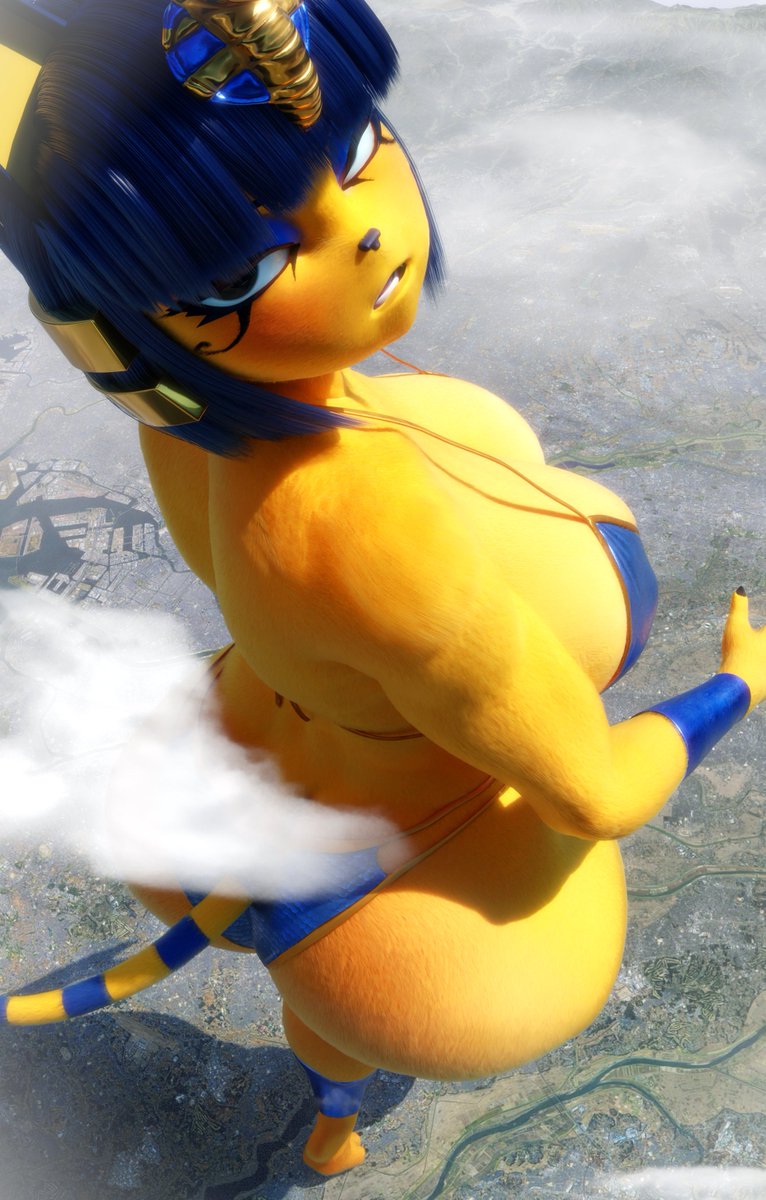 I KNOW I wanna make more shots like this but I absolutely suck at doing giga pictures-

Still have some massive Ankha.

Ankha model by <a href="/scrag_boy/">Scrag</a>.

I actually was hesitant to upload this picture at first. xD