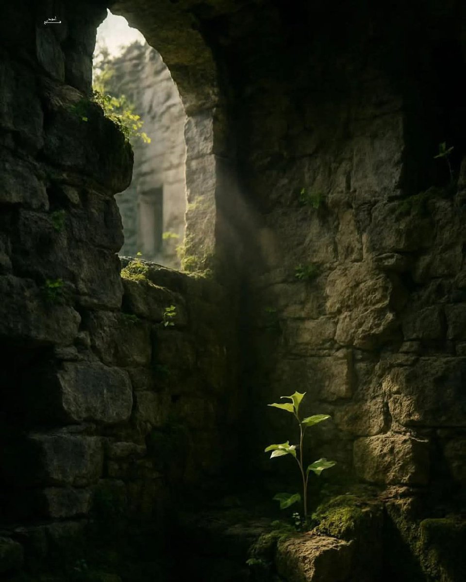 الأمل هو الضوء الذي يتسلل

حتى من أصغر شقوق الظلام.