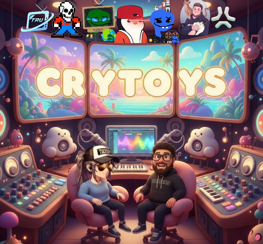 CheHubaStyle's tweet image. Just minutes ago @TRUMediaGroup wrapped its 344th livestream. Join @TheeBiggestBro &amp;amp; @DeeOneAndOnly_ as they hosted a fireside chat with CEO @willweinraub at @Cryptoys joined by special guests @RealVideoShane, @TheSlopsMcFlops, @thekidarcade and @XrpMission

Here are the key…