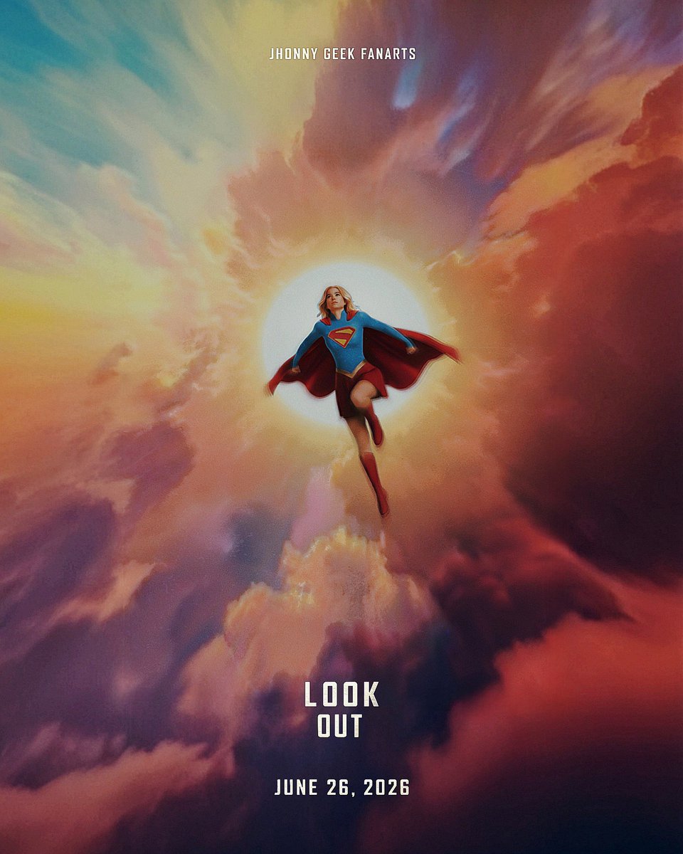 #Supergirl #fanart poster by <a href="/JhonnyGeekArt/">Jhonny G Fanarts</a> looks almost legit 🤯