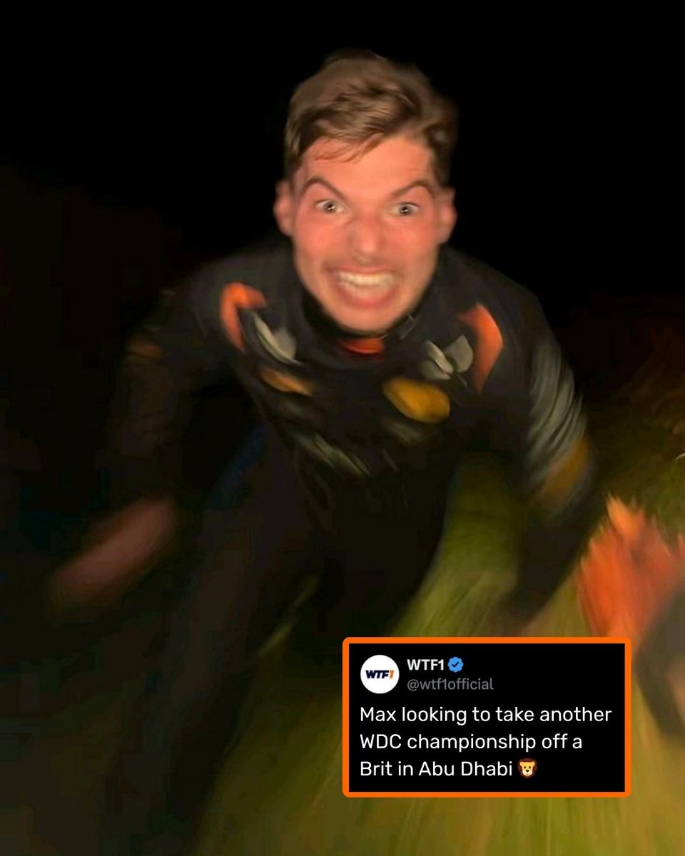 theraceextra's tweet photo. Watch out Lando... he's done it before and he'll do it again 👀 #QatarGP #F1 #Formula1 #MaxVerstappen https://t.co/CrIjAl2KWU