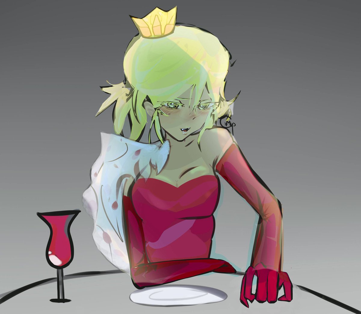 Up3cc's tweet image. this is the last art so far😿
made with my friend:3

#BrawlStars #Mandy #chesterbrawlstars