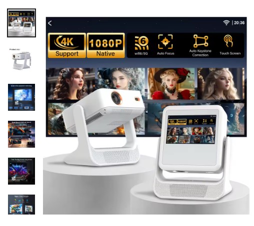 shopping_soma's tweet image. A2Pro 4K WiFi Projector 🎥
4K • Dual Screen • Android OS • Home Theater • Gaming &amp;amp; Karaoke Ready

🔥 Save $196.20
👉 tinyurl.com/3xwnp2a6

#Projector 
#HomeTheater 
#TechDeals