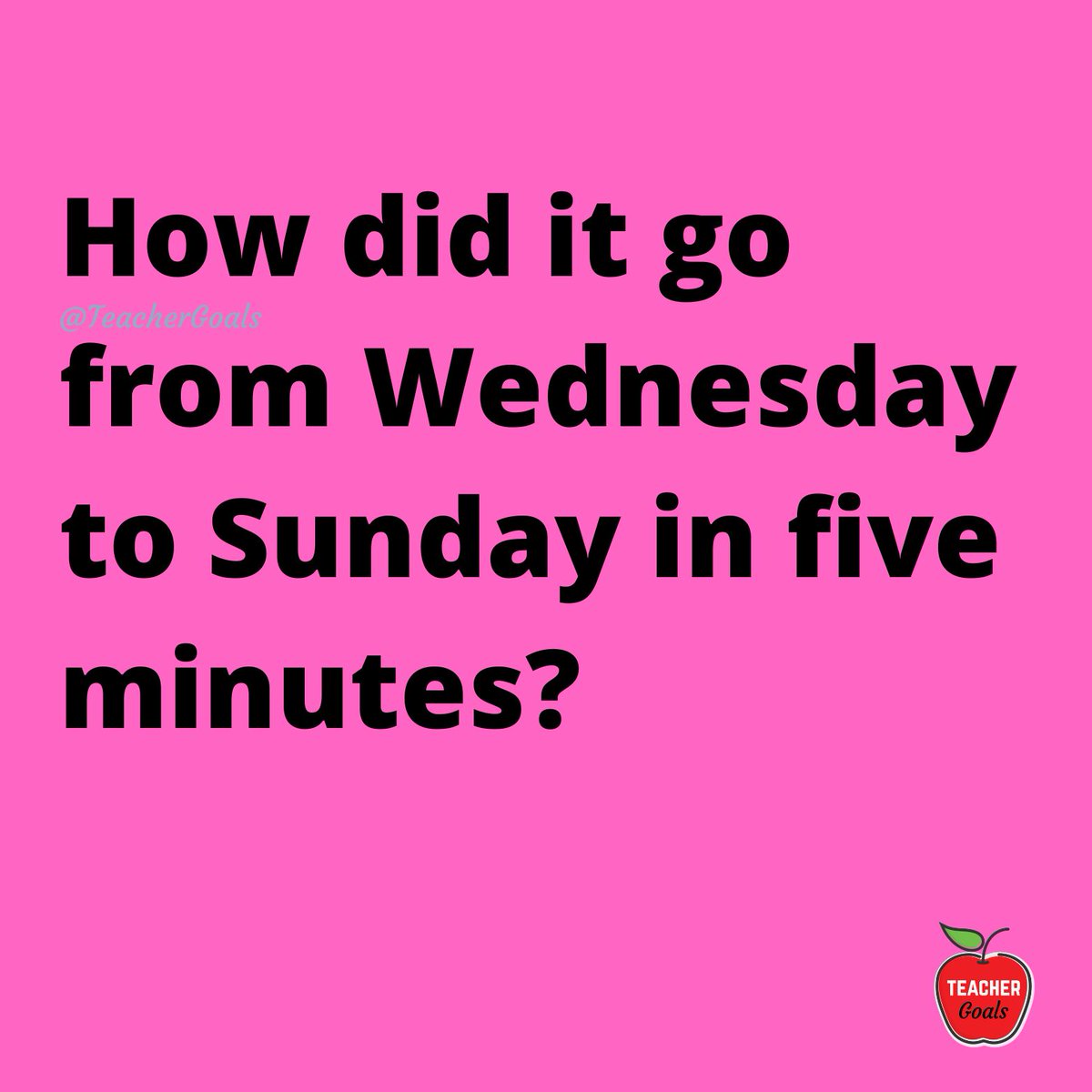 teachergoals's tweet image. For real! 💯
🌐 teachergoals.com