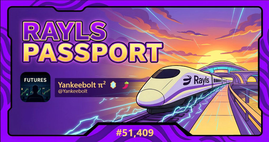 Yankeebolt's tweet image. The Rayls manifesto just went live. The early passports are disappearing fast! Get yours before the train leaves the station.

#51,409!

raylsmanifesto.com/?ref=RAYLS-YAN…