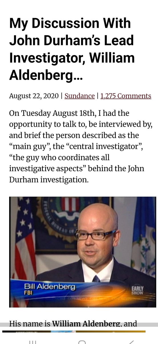 Dobsac's tweet photo. This is why the Durham investigation went nowhere.
Same guy who brought Sandyhook lawfare to Alex Jones https://t.co/jqVlzgR5H4