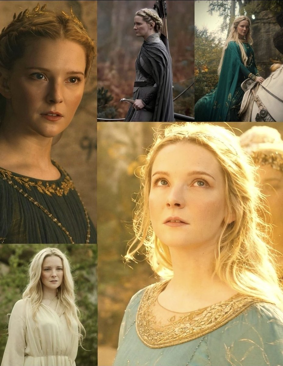 NorthieElf's tweet photo. Galadriel S2 Outfits ✨️ #TheRingsOfPower #TROP #LadyofLight https://t.co/Jaz3rWo65V
