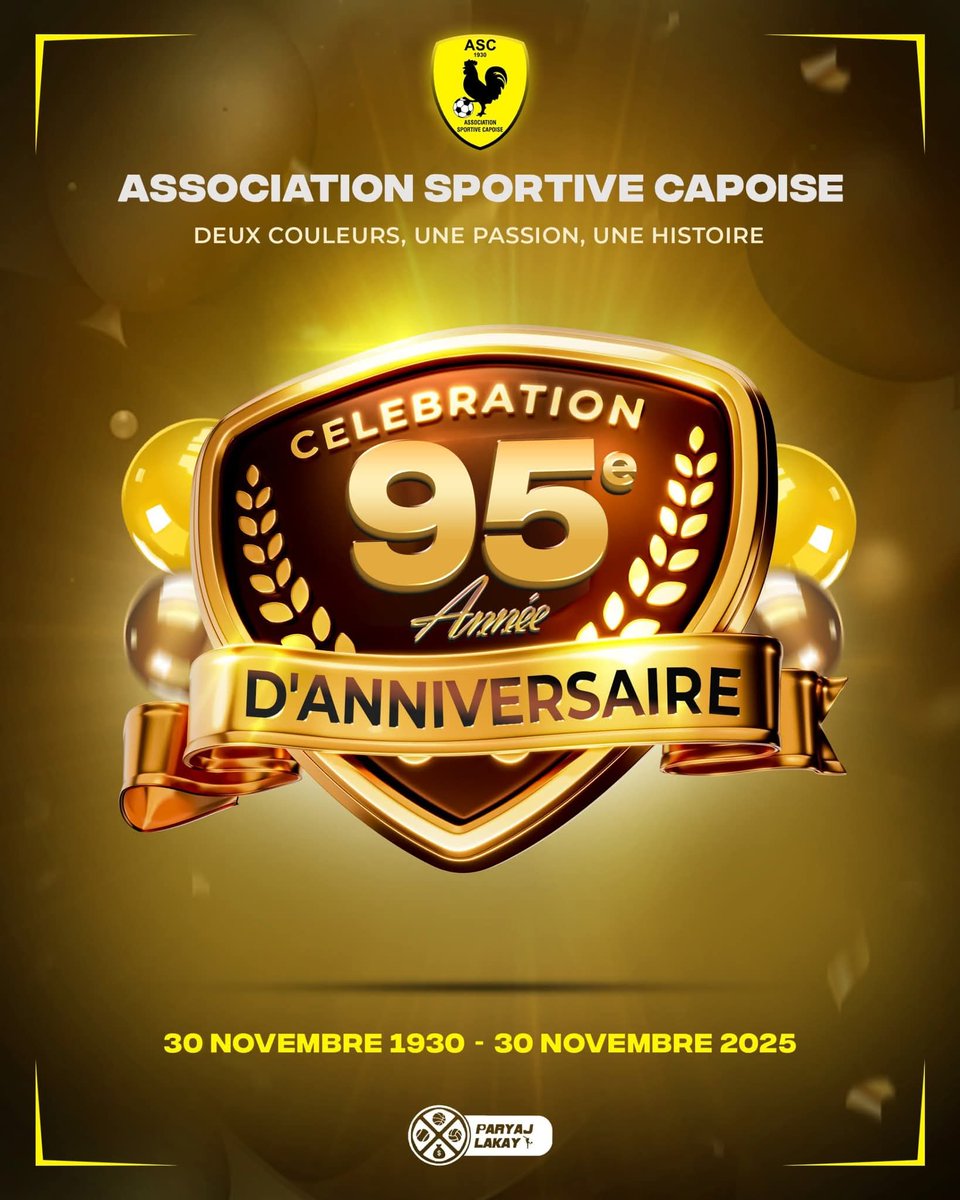 Marc8p's tweet photo. ASC – 95 ans d’histoire !
Un véritable joyau du patrimoine sportif du Nord et d’Haïti.
Merci pour les trophées, les victoires et la passion offerte à vos fans et à tous les amoureux du football.
Fierté capoise, fierté nationale.

— Marc M. Présumé
#ASC #Haiti https://t.co/5iG0qysNWi