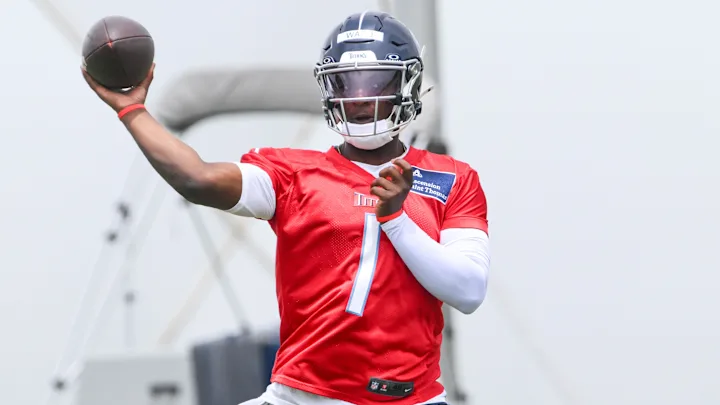 DocsProps's tweet image. 11/30 - Play #4
Jaguars @ Titans
🏈NFL🏈

1u - C. Ward (TEN) o19.5 Pass Comp. (-106 FD)

Cam is over this line in 7/11 (64%) this season while averaging 20.18 pass comp. (22 MED) on 34 attempts. He has been flinging the ball and gets a great matchup today.

JAC currently rank…