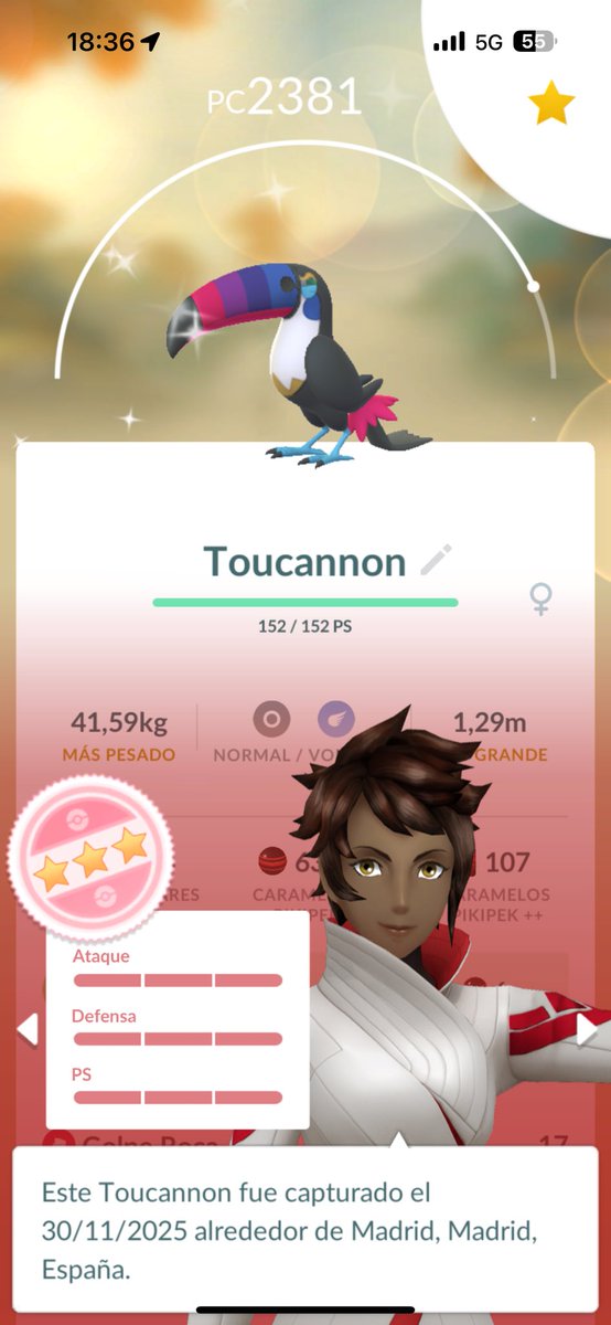 DannyElHumano's tweet photo. @JamPoketrainer Yo hoy SI tuve suerte https://t.co/jTcikdOAVm