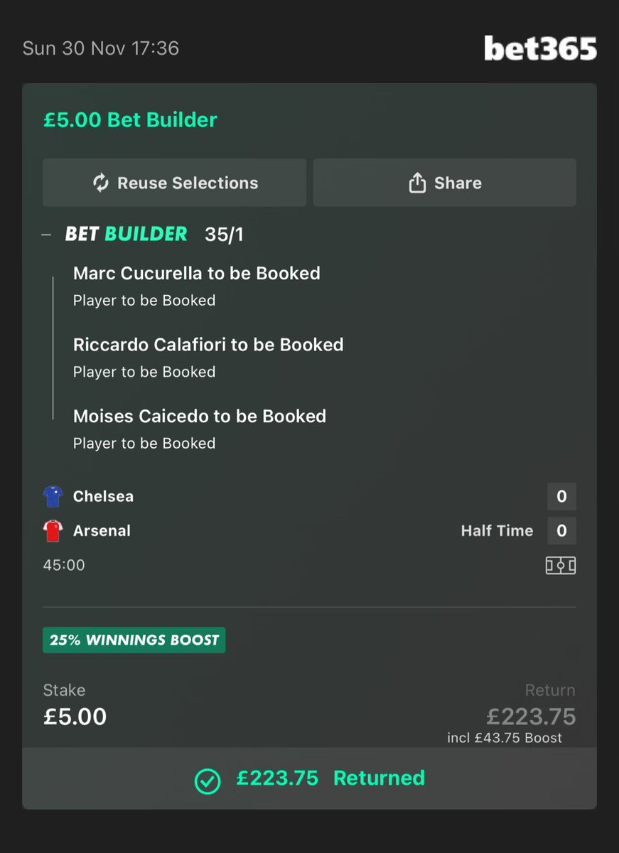 I’ll take that ✅✅✅ #Football #Acca