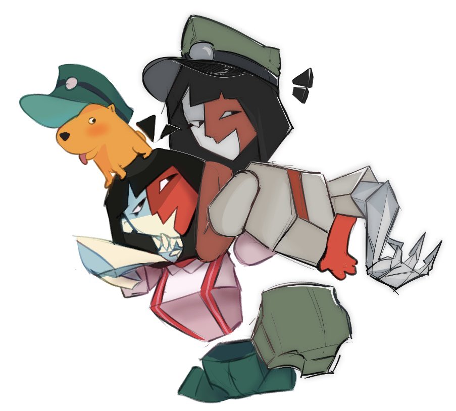 chubaka_aa's tweet image. collab @kik_kuro64527 
#enabbq #enacoral