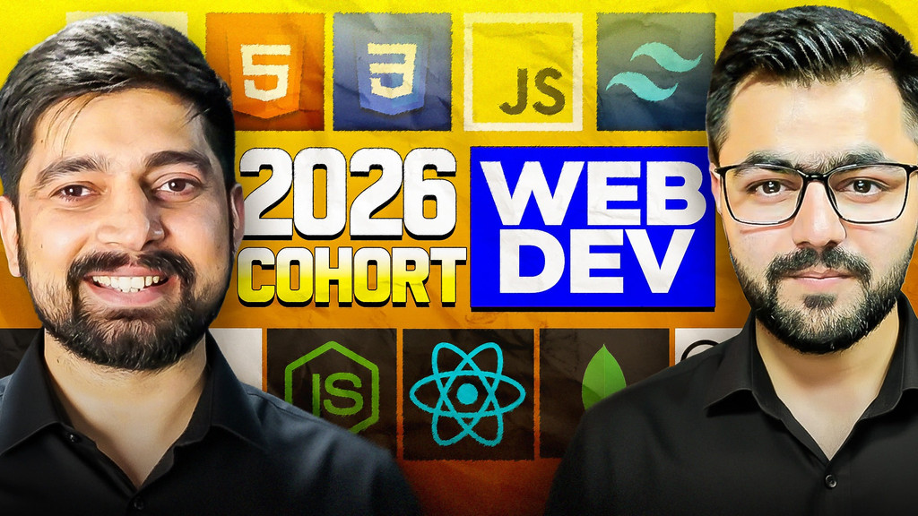 Enroll in the Web Dev Cohort 2026 by <a href="/ChaiCodeHQ/">Chai Aur Code</a> 
Just after the 2 hours of launch on 26-11-2025.
last few days busy in explaining my friends how can a course change your life.
Motivate some of them, They also want to experience the power of consistency.
 2026 We are ready....