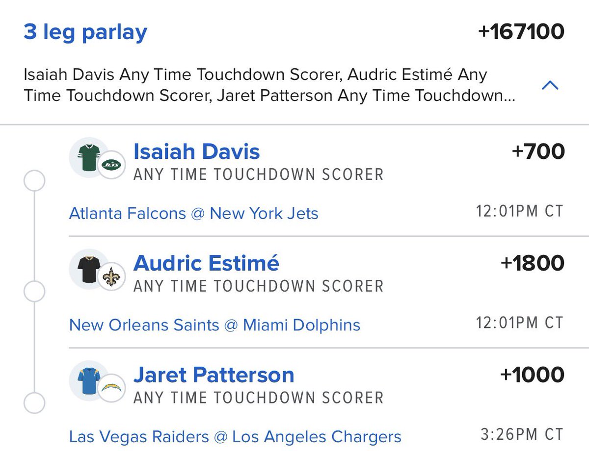 BYLChill's tweet image. Bonus Moonshot Touchdown Picks 

Backup RB MOONSHOT 
2+ TD MOONSHOT