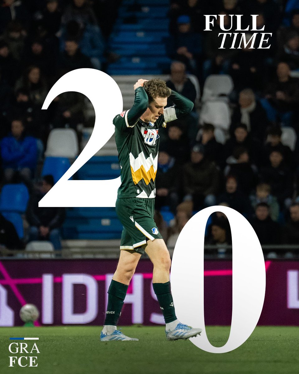 FCEindhoven's tweet photo. โน๏ธ ๐๐๐ก๐๐!
90+4. Een strijdend FC Eindhoven heeft met 2-0 verloren van De Graafschap. De hele tweede helft domineerde de ploeg van Jan Poortvliet, kreeg kansen, maar wisten niet te scoren
๐ตโช๏ธ 2-0 ๐๐ค | #graFCE https://t.co/use1xMQKmW