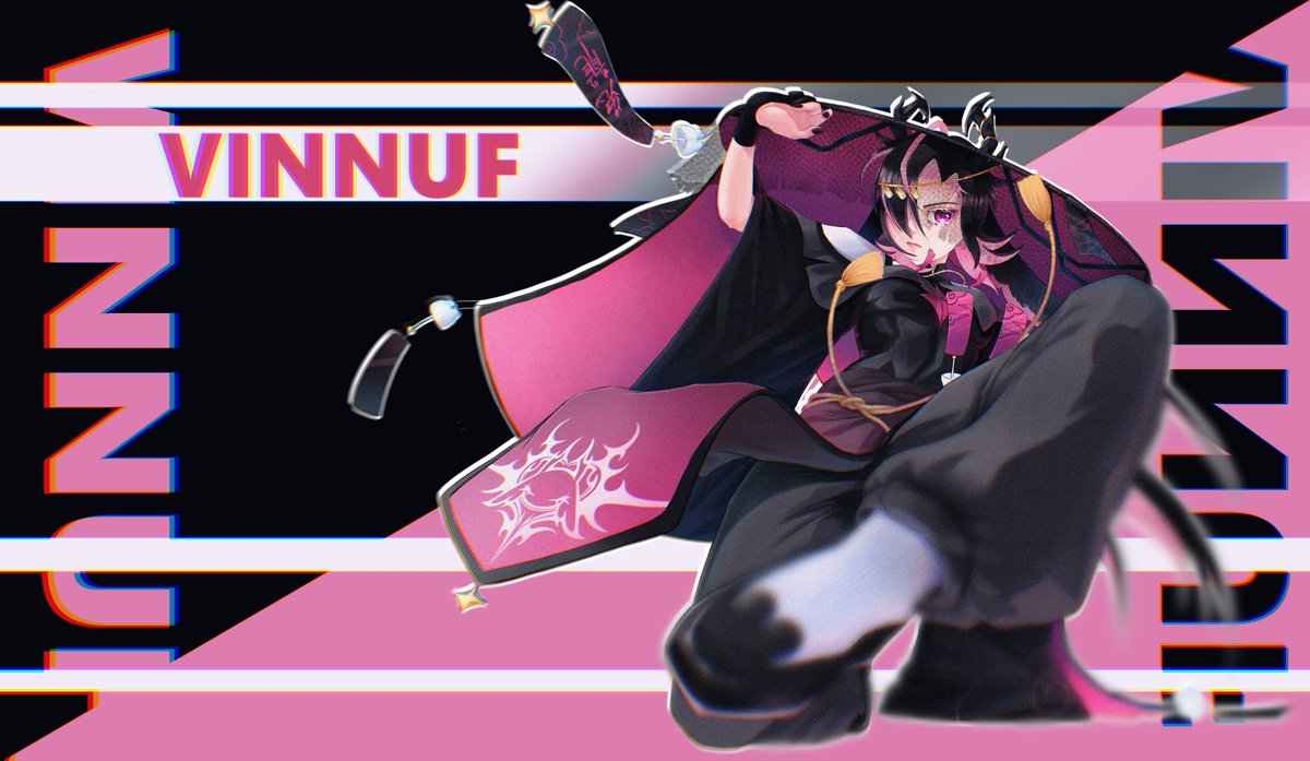 Incantrixy's tweet photo. fan art to @itsvinnuf https://t.co/EOJAx39Raz