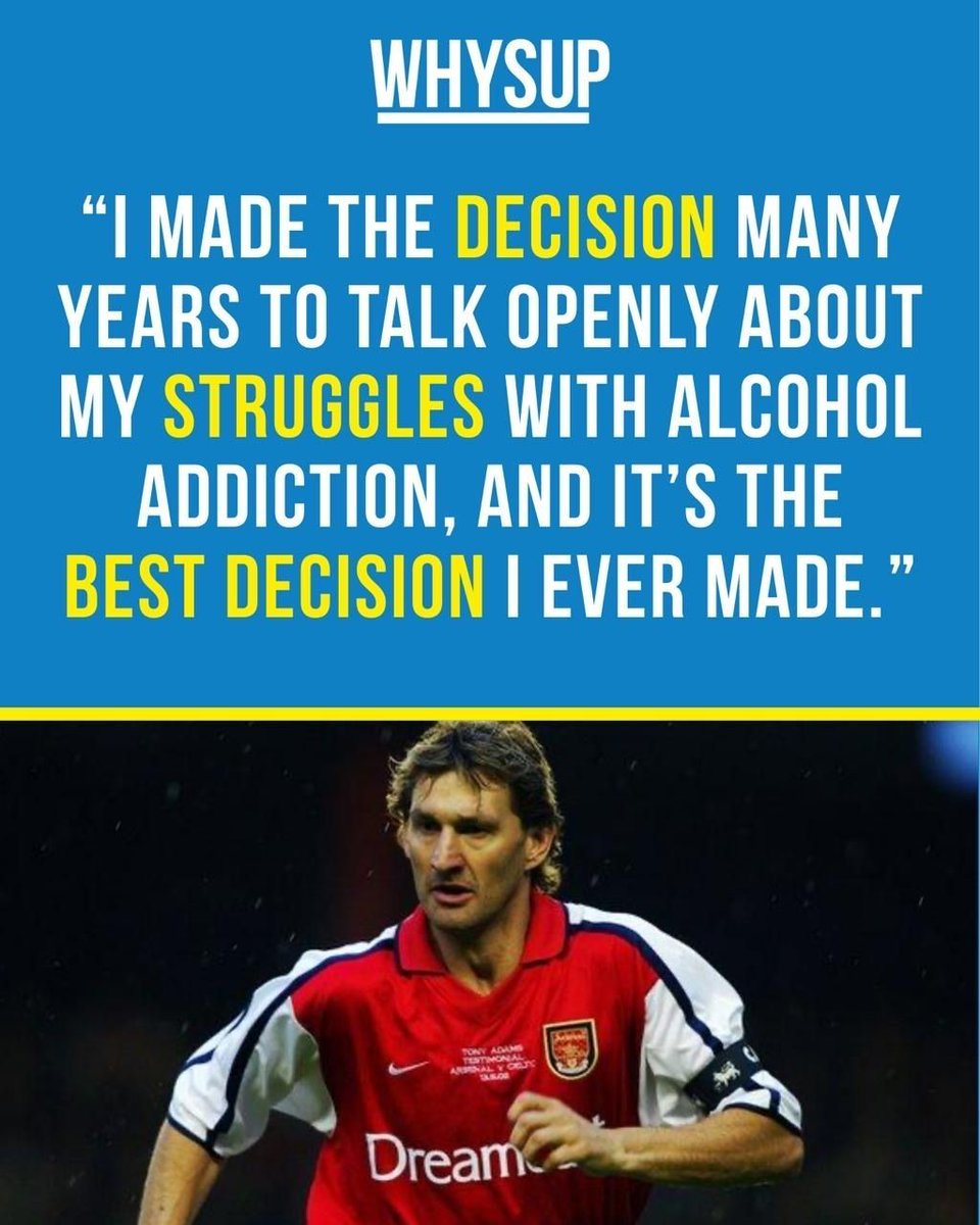 whysupofficial's tweet image. This year, Addiction Awareness Week lands with a powerful message: it’s time to take real action.

With Tony Adams fronting the national campaign, the call is simple but urgent - let’s stop treating addiction as something to hide, and start treating it as something we can change.…