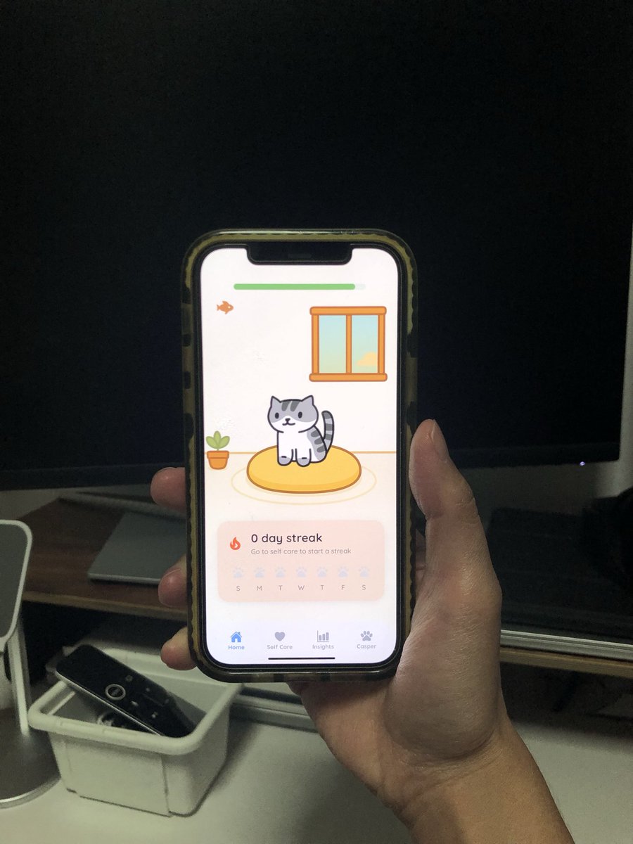 averycode's tweet image. Day 90 of building a mental health app 

✅ 860+ on waitlist
✅ Testflight build 

After 3 months of building, it feels surreal to finally test on my own phone - updates coming soon