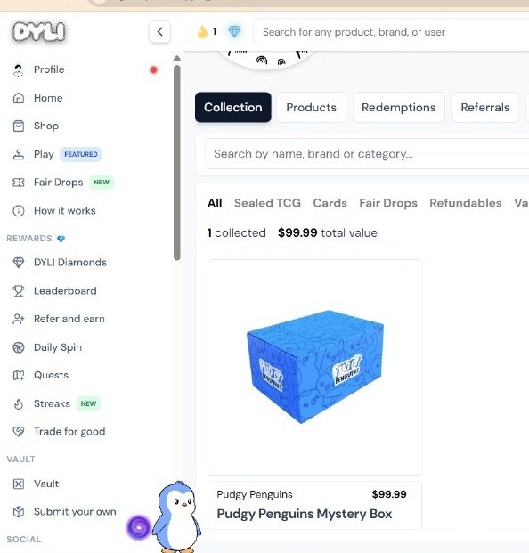 Tweeet4u's tweet image. I minted @pudgypenguins mystery box on  @dyli_io at the last min! 

Cost~$99.99 (on abstract) 

Curious to know what&apos;s inside 👀

Who else minted the pudgy mystery box?