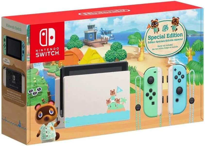 LastGenToronto's tweet photo. New arrival: Animal Crossing New Horizons Nintendo Switch Limited Edition (new/ sealed) in box, Only: $399.95 #AnimalCrossingNewHorizons #NintendoSwitch #videogamestore #switch #Toronto #videogameconsole #videogamestoretoronto https://t.co/tOAiL9k1EO