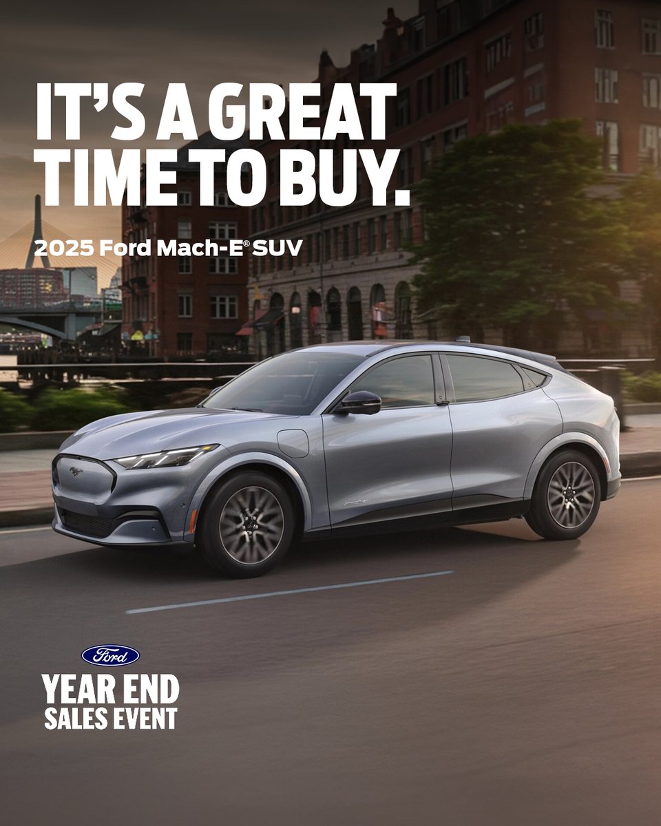 Experience the pure power and thrill of the Mustang Mach-E during the year-end sales event at Jim Hudson Ford!

Check out our inventory: tinyurl.com/yy4fkx92

#JimHudsonAutomotiveGroup #JimHudsonFord #Ford #ColumbiaSC