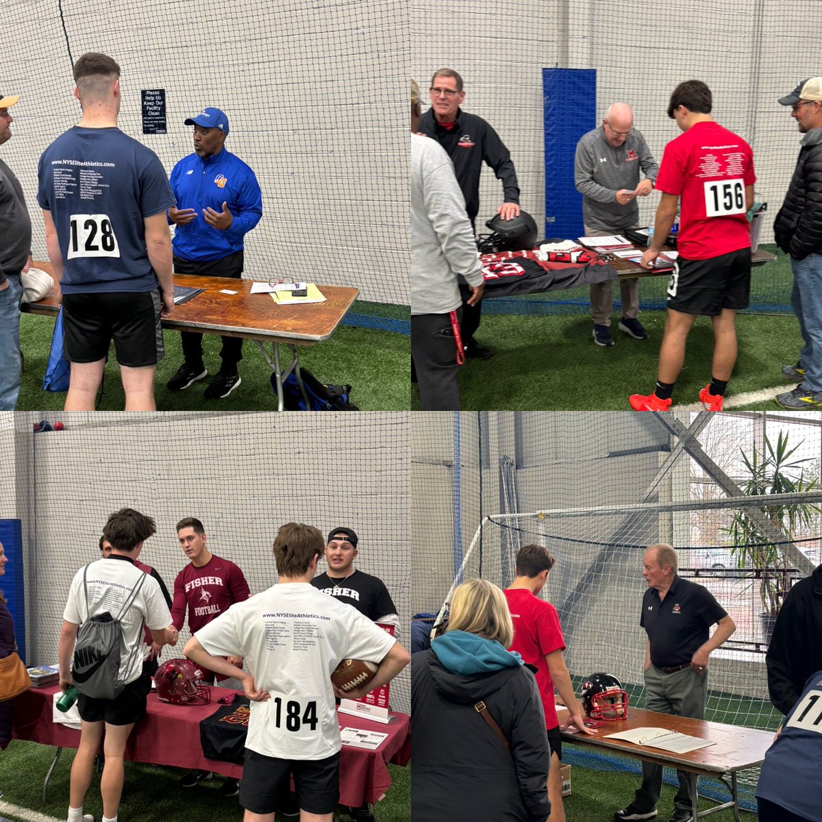 NYSEliteAthlet's tweet photo. College Fair has begun for our 8th Annual 🏈 Showcase and College Fair.🔥

#Football @prospectnys @VarsityMedia @Coach_Kramer15 @SteveDAnna1 @SecVFootball @MrSection6 @sectionvflagfb @Sect4Football @wny_football @WNYAthletics @NYMadeFootball @nyshsfca @PrimetimeBall_ @WNYTomPrince @PickinSplinters @jjDandC @hssportstats @SecVAthletics  @TSEBuffalo @TotalSportsExp @VSEAthletics @wolf3328 @CSAPrepstarNY @section3footbal @AdamTerry_78 @FingerLakes1