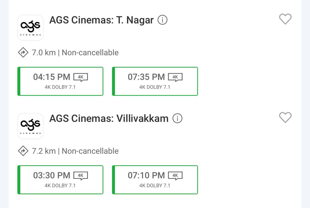 Pascalss34's tweet image. Shows added in AGS Cinemas🔥🔥
#AttagasamReRelease #Attahasam #Thala #AjithKumar #Ajith #AjithKumarRacing #Attagasam #AK64 #AK @agscinemas @Ags_production