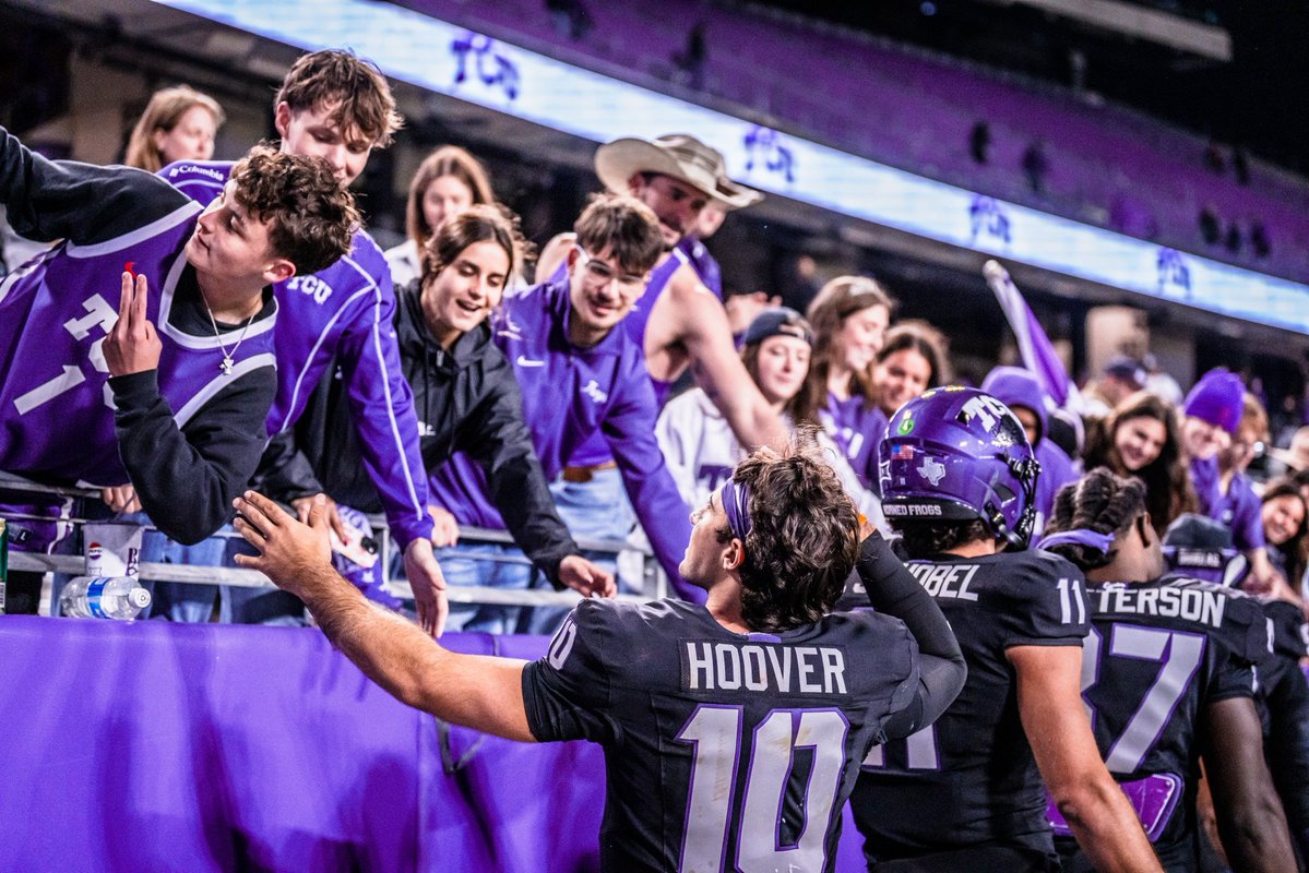 TCU_Athletics's tweet image. how about a 3️⃣-0️⃣ Saturday for the Frogs! 

#GoFrogs