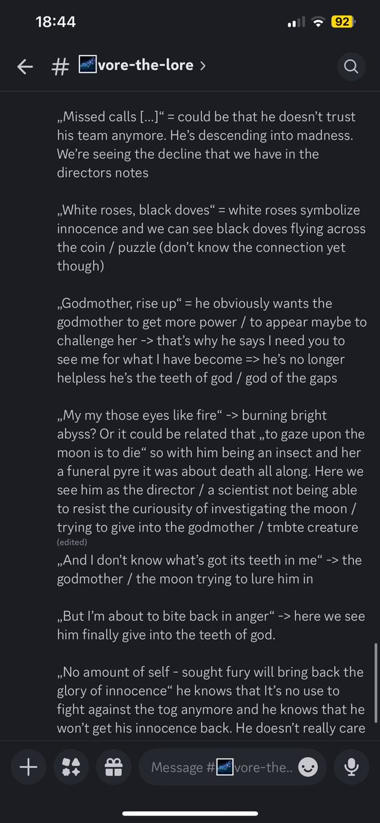 Sam_sun1567's tweet image. How Teeth of God relates to tmbte: