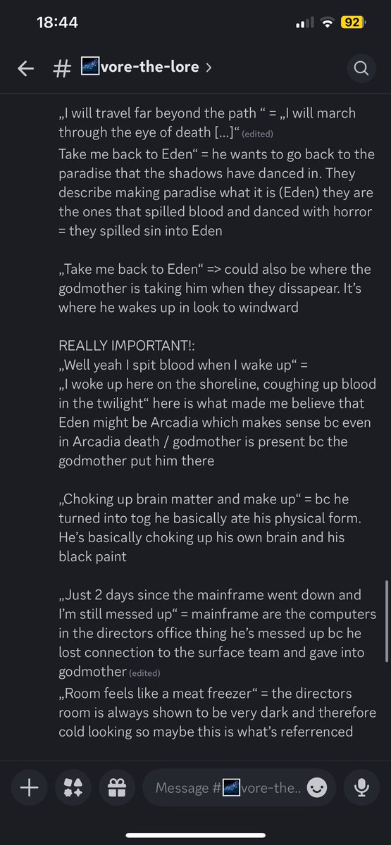 Sam_sun1567's tweet image. How Teeth of God relates to tmbte: