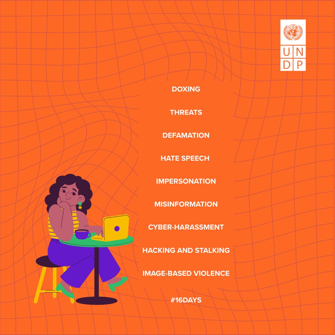 💻 Every space, including cyberspace, must be safe for women and girls.

The <a href="/_AfricanUnion/">African Union</a> Convention on Ending Violence Against Women and Girls recognizes technology facilitated GBV: abuse, harassment or exploitation that uses digital tools or online spaces.

#16Days
#NoExcuse