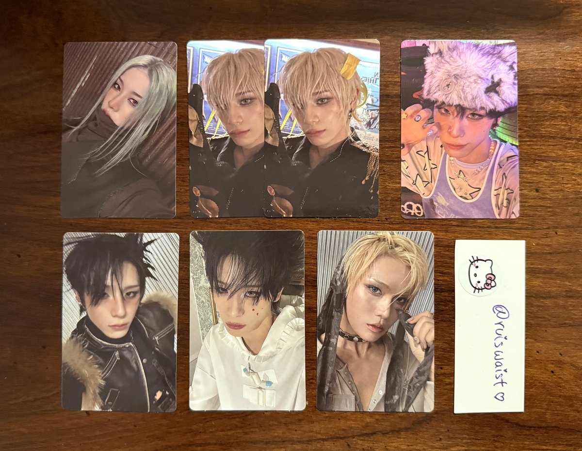 𓏲 ࣪₊♡𓂃 WTT XLOV UXLXVE ALBUM PCs (US PREFERRED) — US EXCLUSIVE