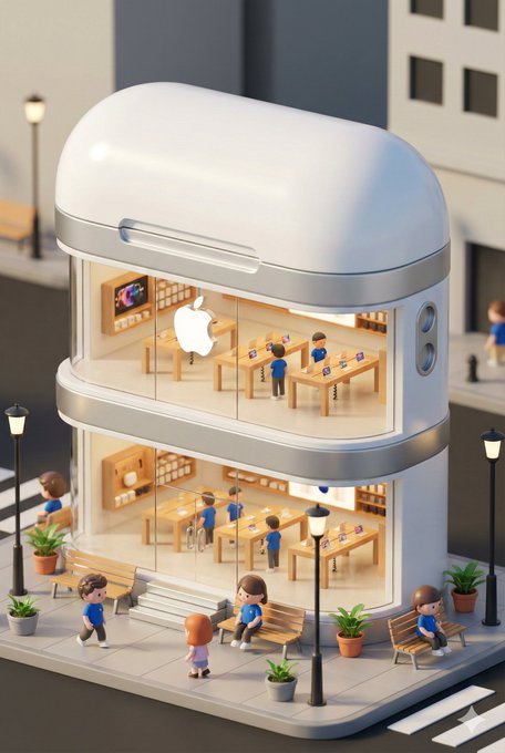 3D Chibi Miniature Store