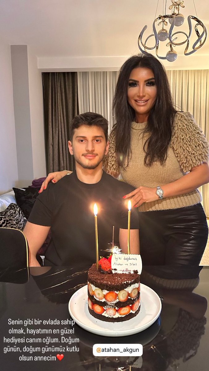 Doğum günümüz kutlu olsun oğlum.❤️
