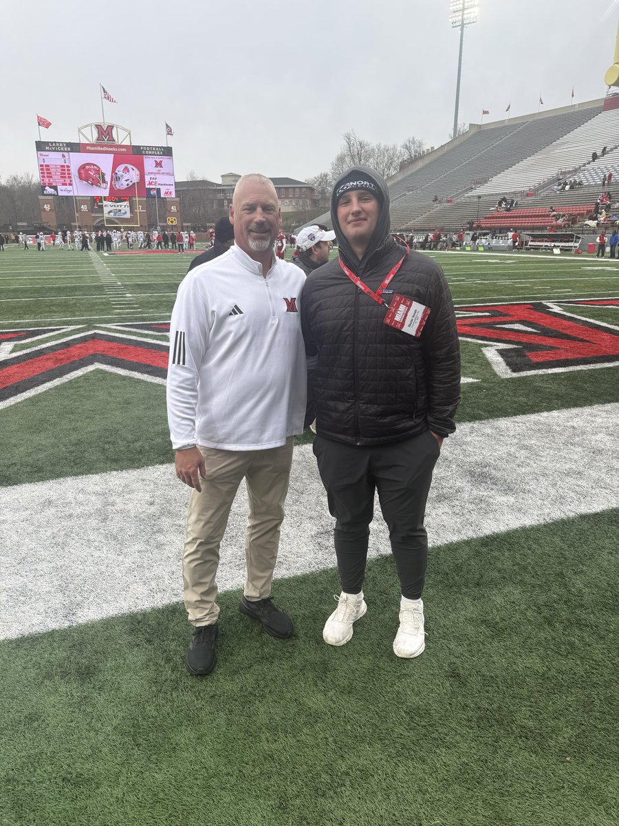 Skyler_smith08's tweet image. Had a great visit @MiamiOHFootball this weekend! 
@CPAFootball 
@HLNichols11 
@Coachjpatton 
@ColtArthur