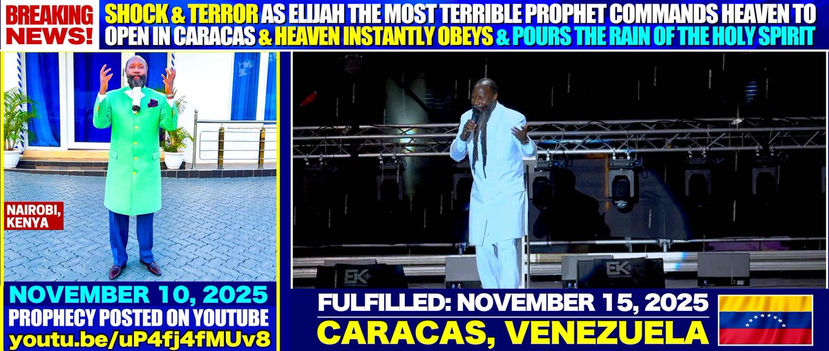 #EndTimeRevivalWave 
The message is one , repent,receive JESUS and prepare for the IMMINENT COMING OF THE MESSIAH