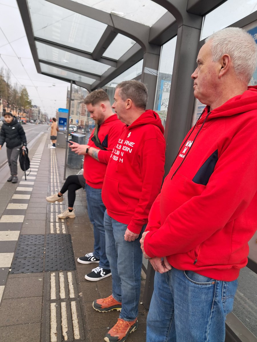 RedDetty's tweet image. Frazer Reds in Amsterdam/Alkmaar