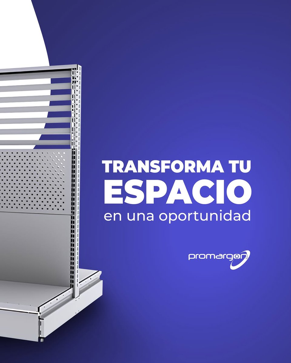 #Publicidad | Vía: <a href="/promargon/">PROMARGON</a>

Tener una tienda pequeña no es una limitación: es una invitación a diseñar mejor.

🗣️Con mobiliario hecho a medida, divisores ajustables y soluciones inteligentes optimizas la capacidad de exhibición sin saturar el espacio.

📲 Contáctanos